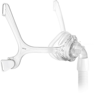 Wisp clear frame Petite nasal mask without headgear