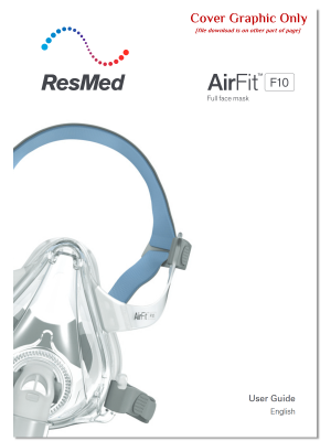 image to AirFit F10 Full Face Mask Users Guide